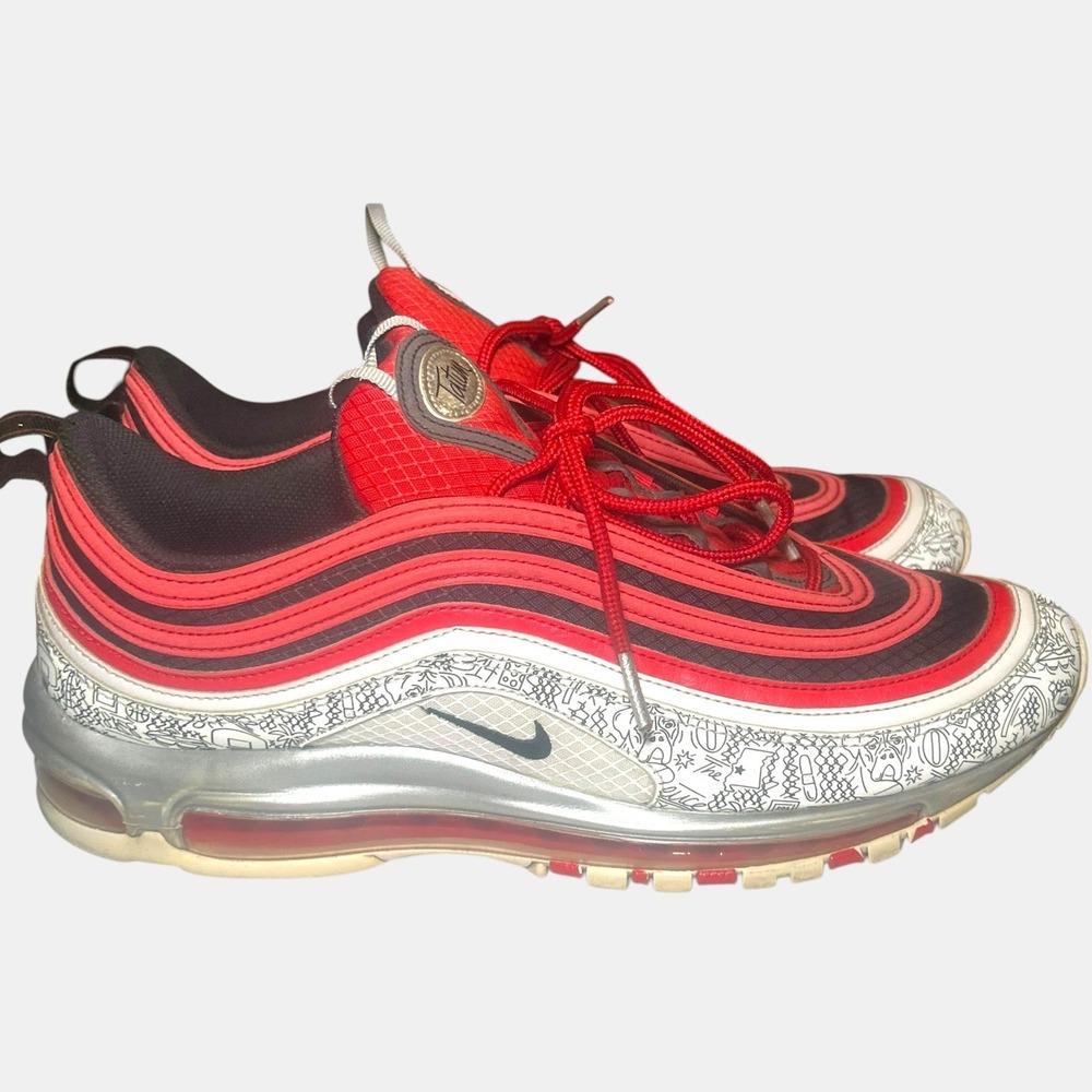 Nike Air Max 97 x Jayson Tatum "Saint Louis Roots" | Size 11.5 | CJ9780-600 - Picture 4 of 12